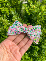 Super sparkly glitter bows