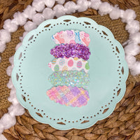 Adorable Easter snap clips in lots of cute patterns!