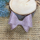 Gorgeous shimmery bows, perfect for the holidays!