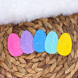 Bright and colourful Easter egg snap clips!