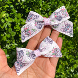 Gorgeous kitten print Lucy bows!