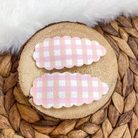 Adorable Easter snap clips in lots of cute patterns!