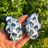 Sweet and spooky black cat bows!