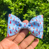 Adorable sailboat bow ties!