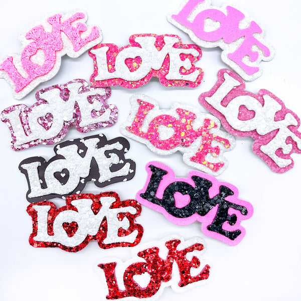 Beautiful LOVE snap clips!