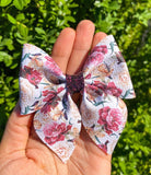 Gorgeous rich floral Sailor bows, perfect for fall
