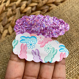 Adorable Easter snap clips in lots of cute patterns!