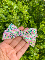 Super sparkly glitter bows