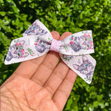 Gorgeous kitten print Lucy bows!