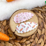 Adorable Easter snap clips in lots of cute patterns!