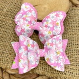 Gorgeous pink star and glitter bows!