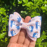 Gorgeous and glam horse print bows!