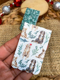 Adorable Christmas themed magnetic bookmarks!