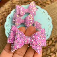 Super sparkly all glitter Pixie bows!