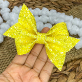 Gorgeous 4.5" glitter bow!