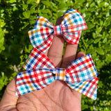 Gorgeous fall plaid bows!