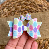 Adorable pastel Easter egg bows