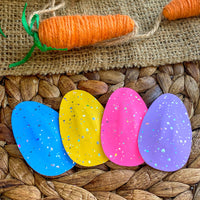 Bright and colourful Easter egg snap clips!