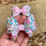 Beautiful floral bows!