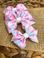 Beautiful multicoloured Larkin bows!