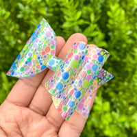 Adorable polkadot jelly bows, perfect for summer!