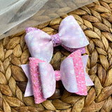 Gorgeous watercolour heart bows perfect for Valentine's Day!