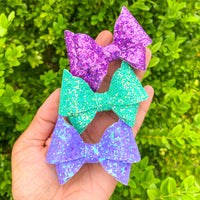 Pretty glitter Bella bows!