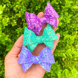 Pretty glitter Bella bows!