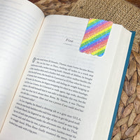 Adorable unicorn and rainbow themed magnetic bookmarks!