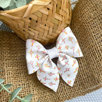 Gorgeous floral cross bows, perfect for Easter!