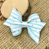 Gorgeous stripes and stars bows