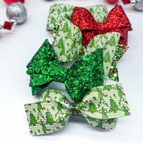 Green Grinch bows, perfect for Christmas!