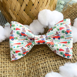 The cutest racing bunny bow ties!