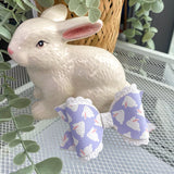 Adorable white bunny bows!