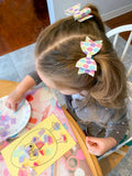 Adorable pastel Easter egg bows
