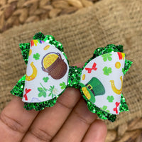 Fun and festive bows, perfect for St Patrick's Day!