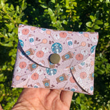 Gorgeous pumpkin spice and everything nice cardholders/coin purses!